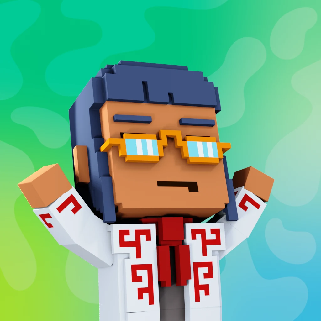 Pirate #5567 voxel render