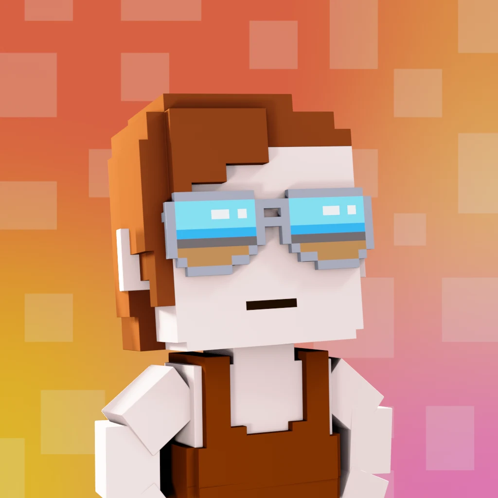 Pirate #5571 voxel render