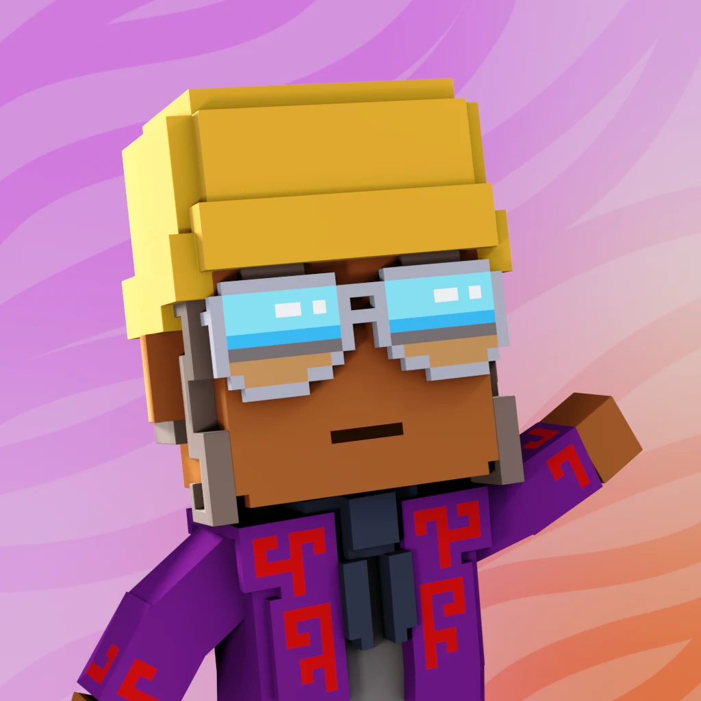 Pirate #5572 voxel render