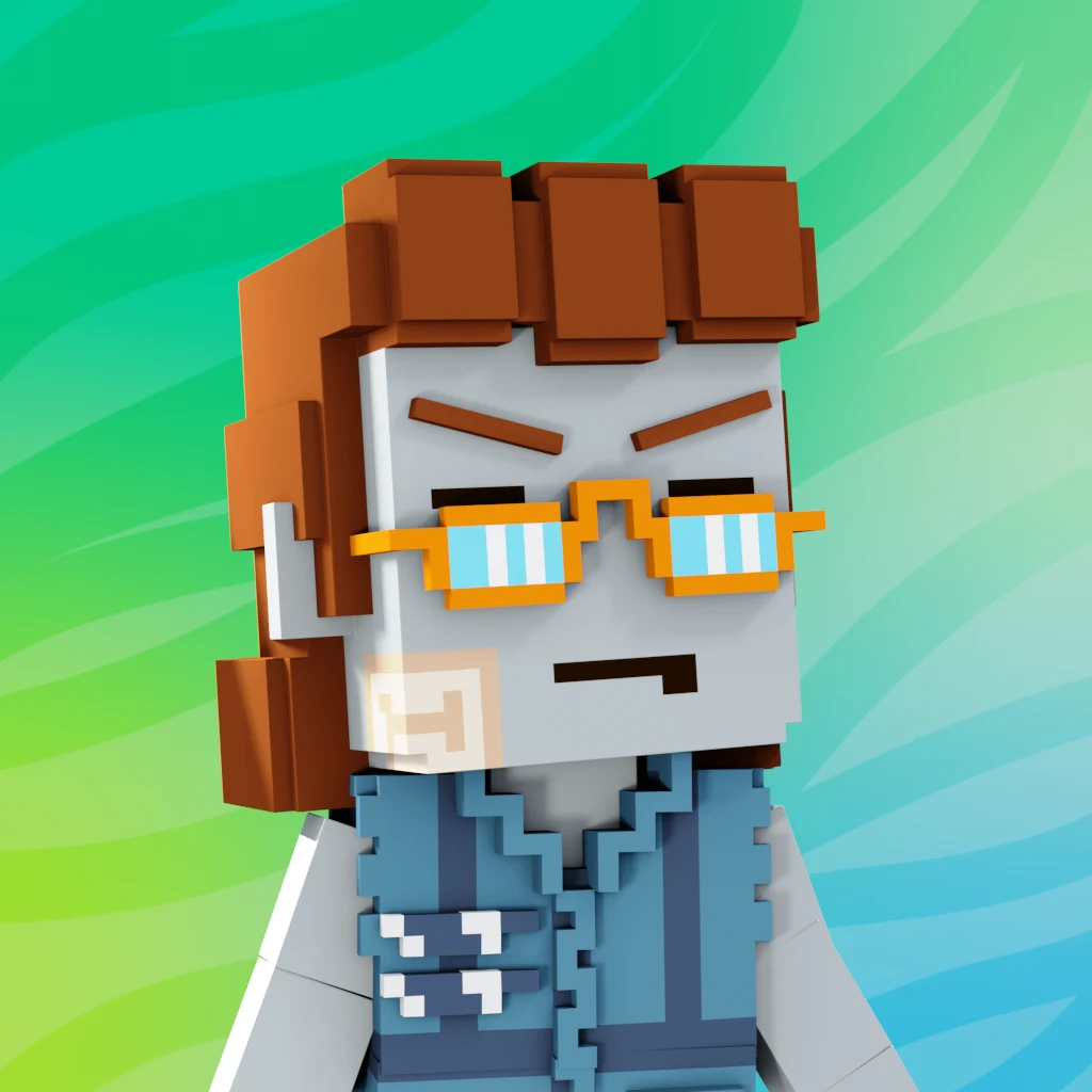 Pirate #5573 voxel render