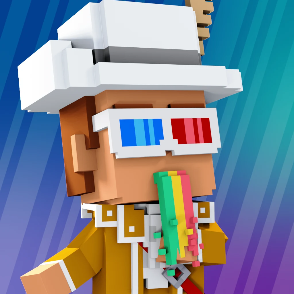 Pirate #5591 voxel render