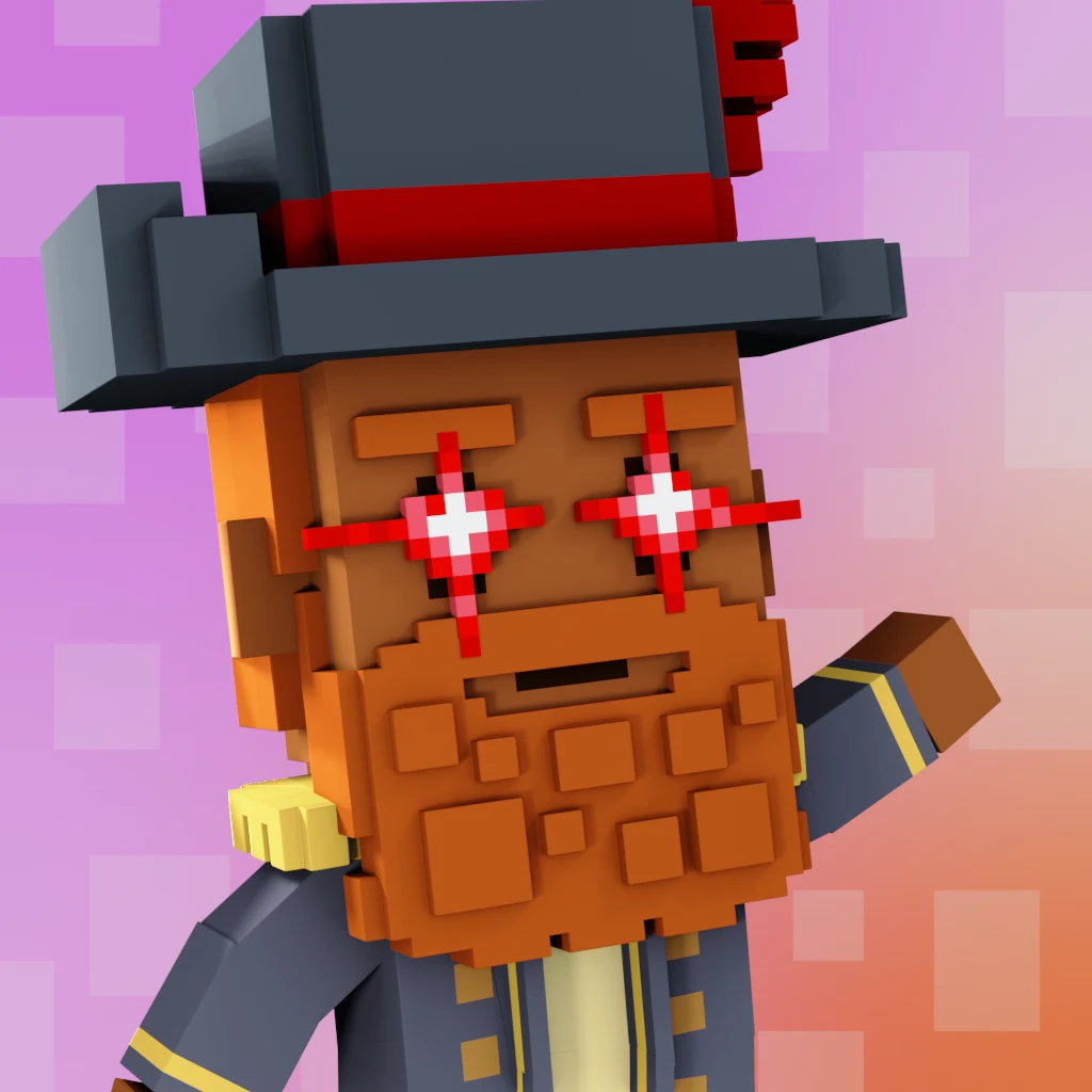 Pirate #5596 voxel render