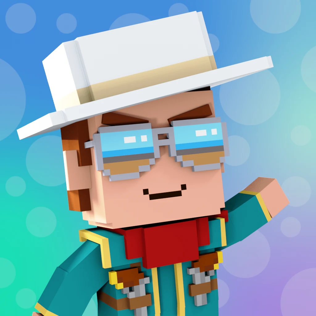 Pirate #5597 voxel render