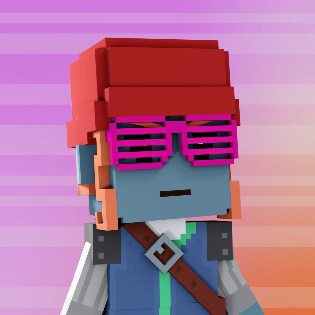 Pirate #56 voxel render