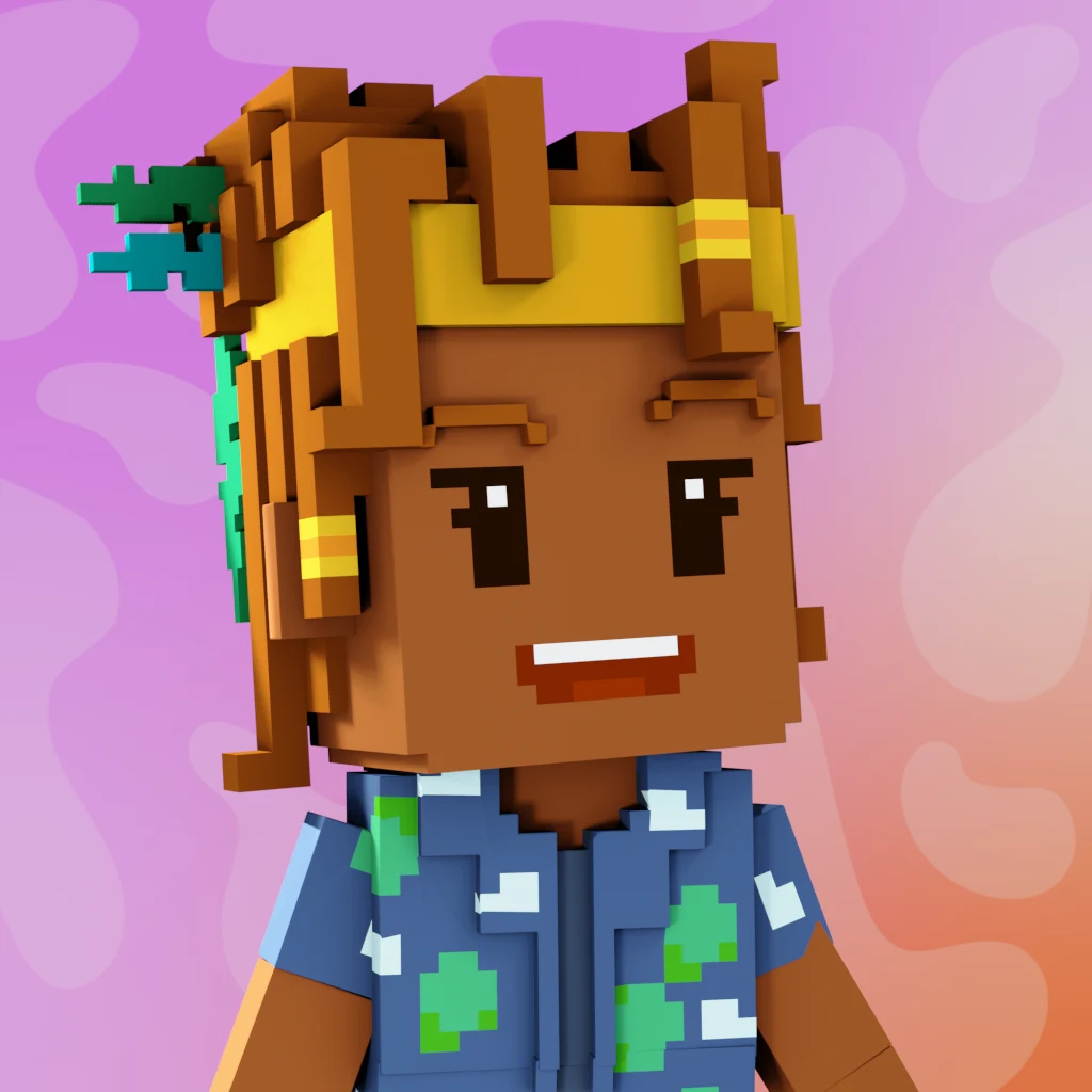 Pirate #5602 voxel render