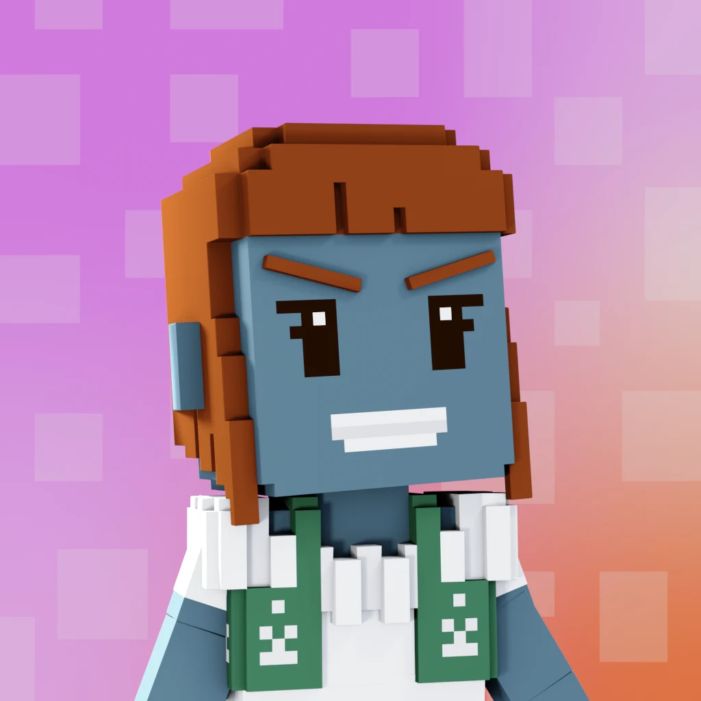 Pirate #5615 voxel render