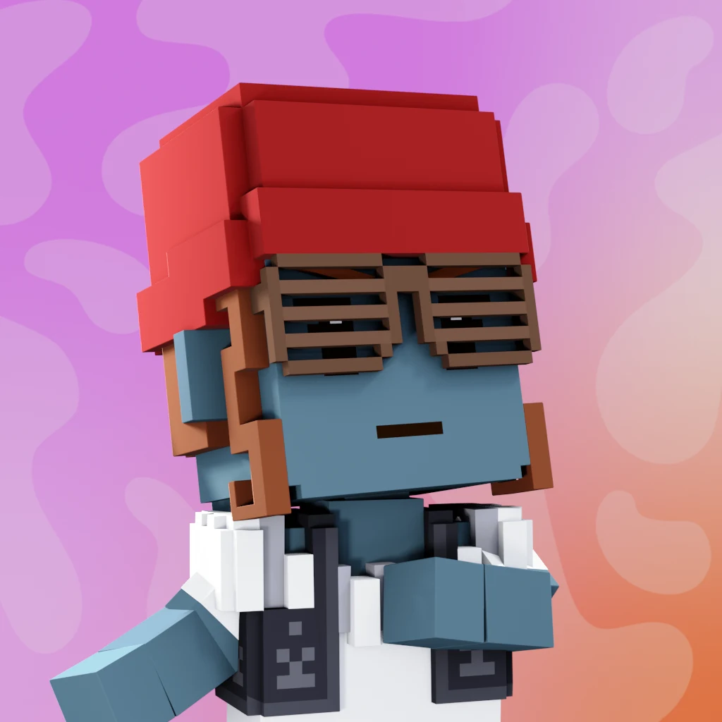Pirate #5620 voxel render