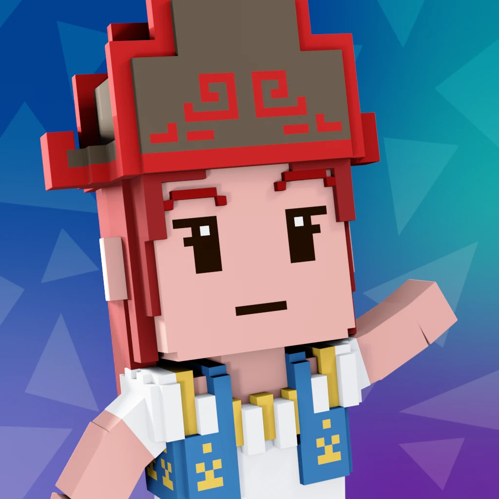 Pirate #5621 voxel render