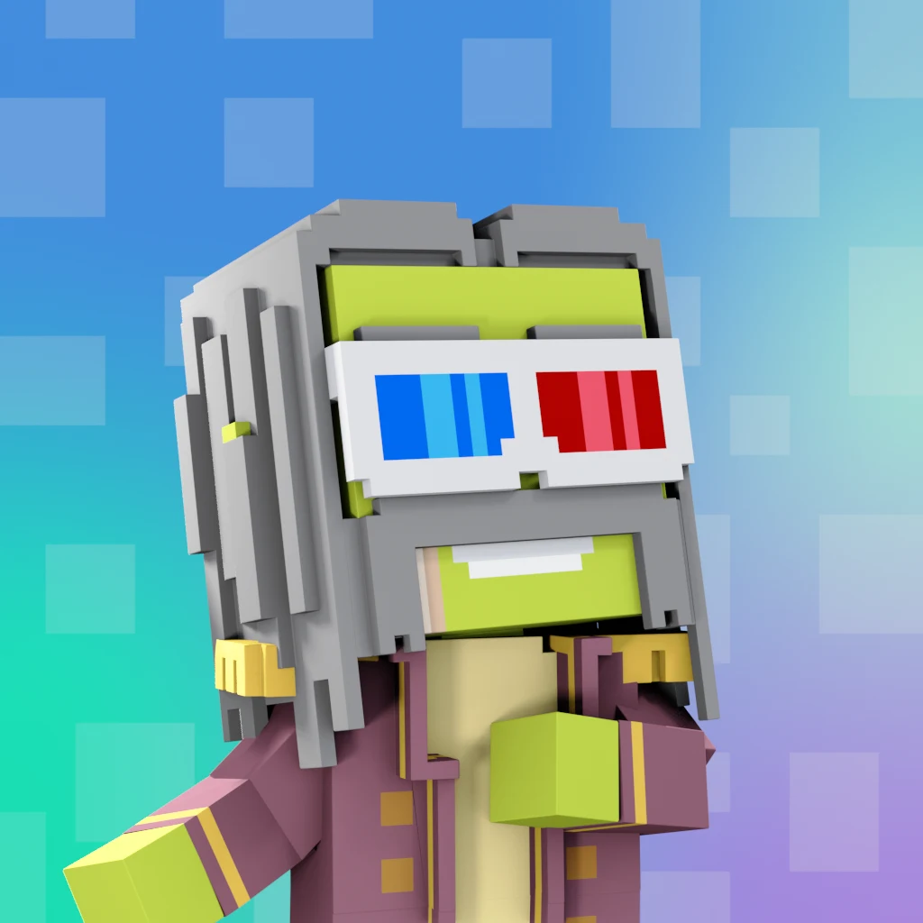 Pirate #5622 voxel render