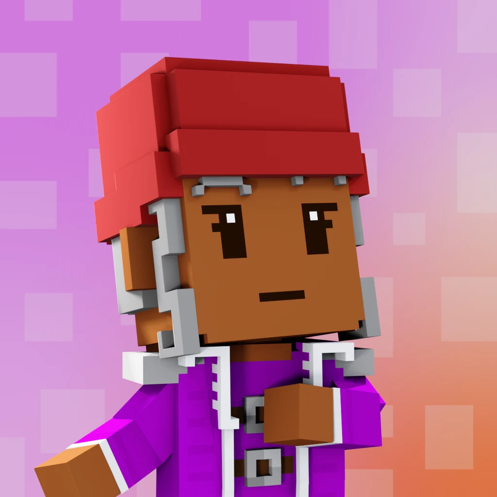 Pirate #5626 voxel render