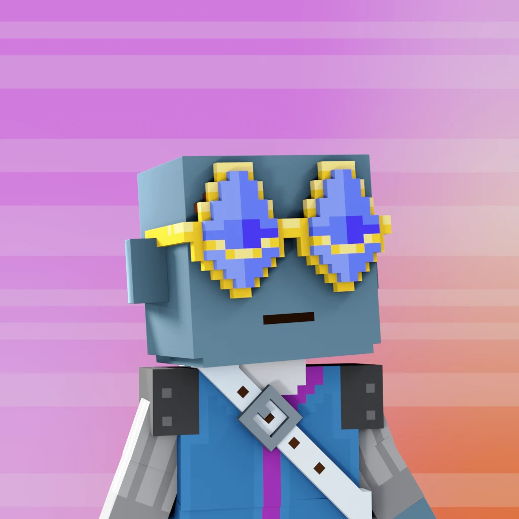 Pirate #5627 voxel render