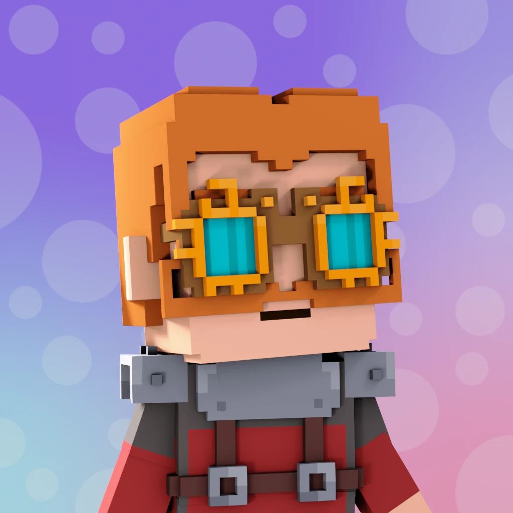 Pirate #5628 voxel render