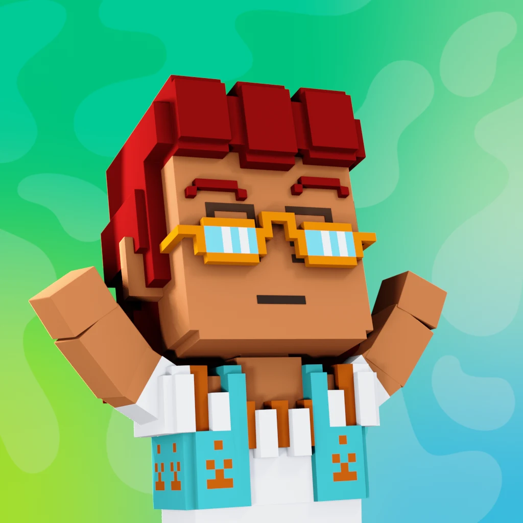 Pirate #5632 voxel render