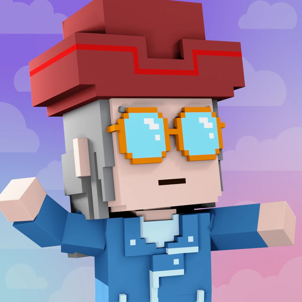 Pirate #5638 voxel render
