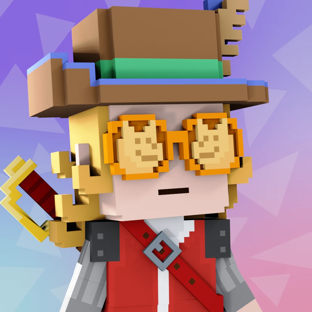 Pirate #5641 voxel render
