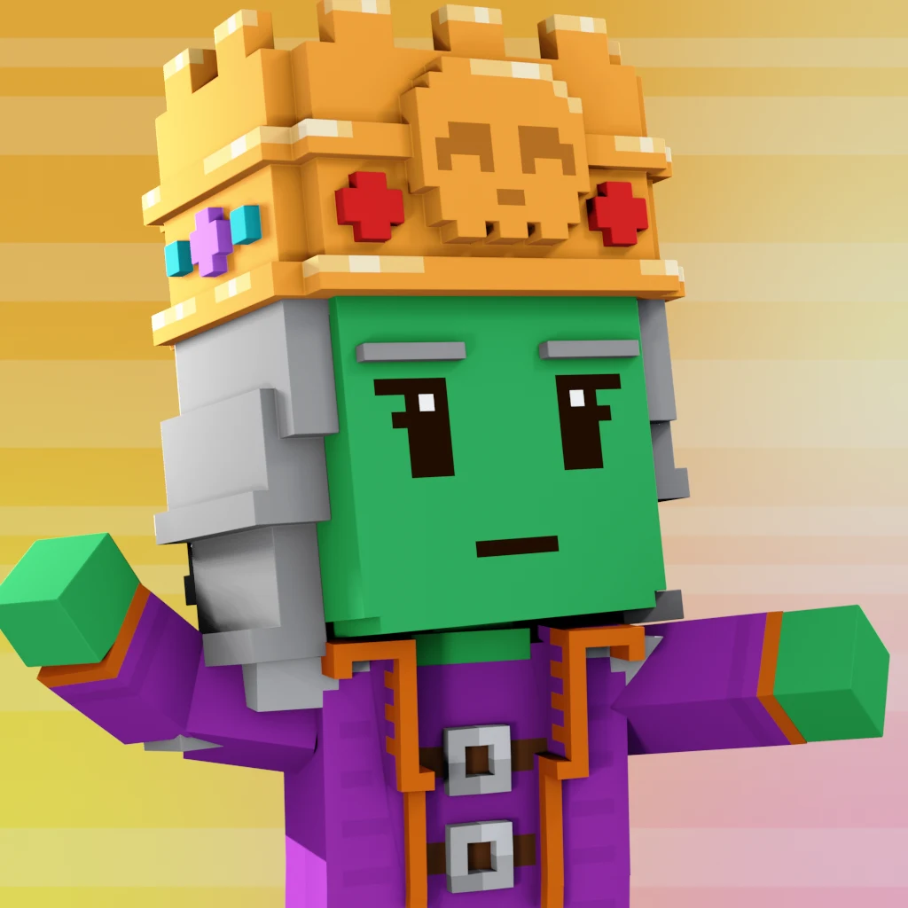 Pirate #5643 voxel render