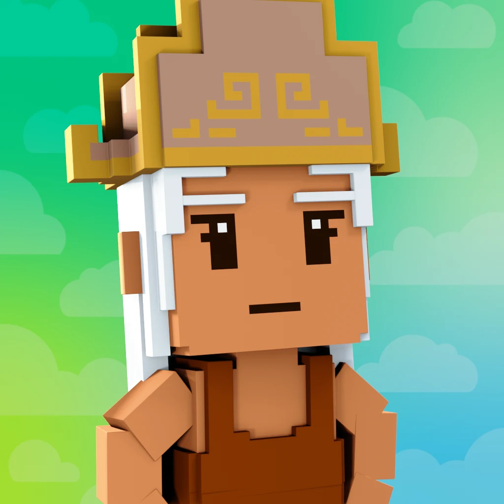 Pirate #5644 voxel render