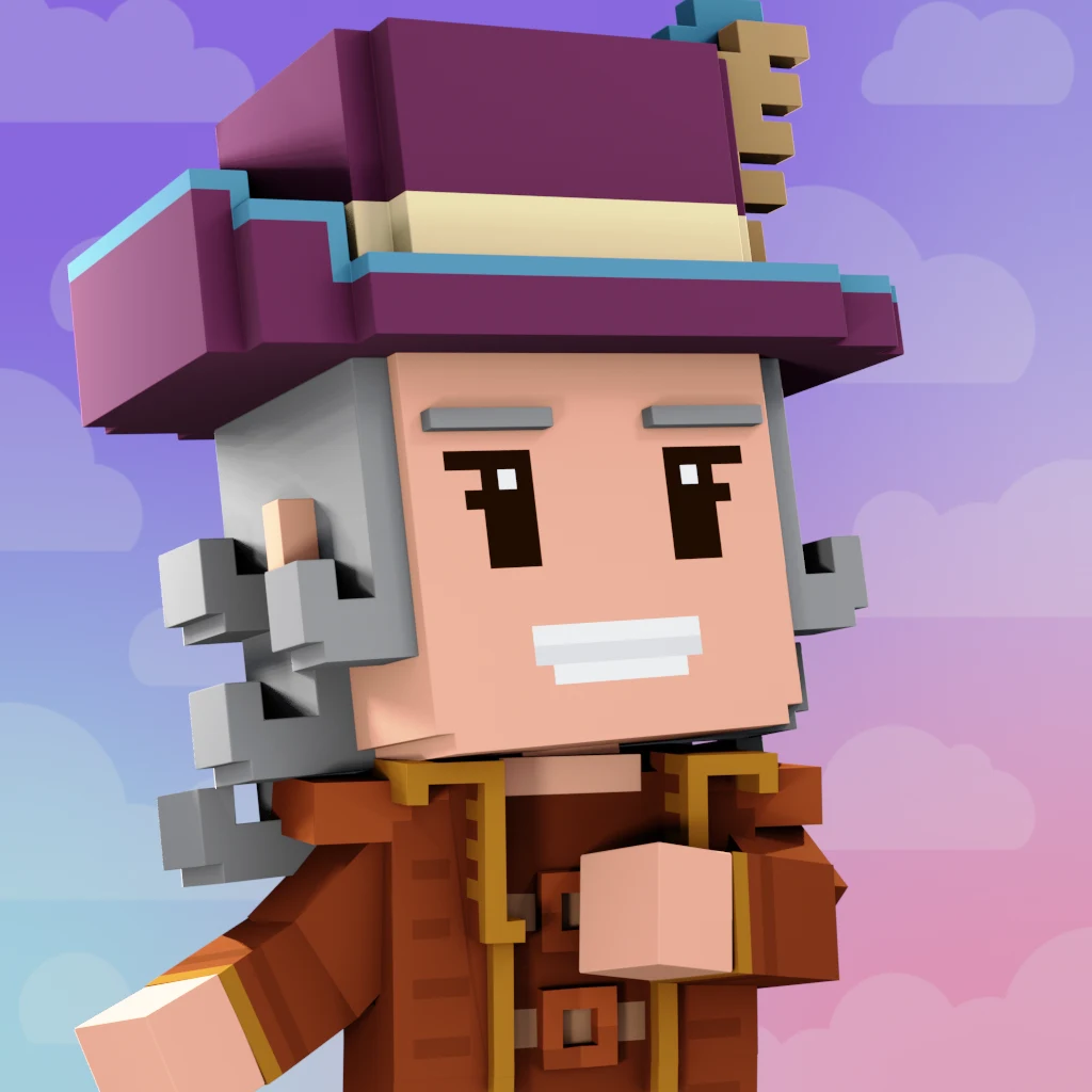 Pirate #5648 voxel render