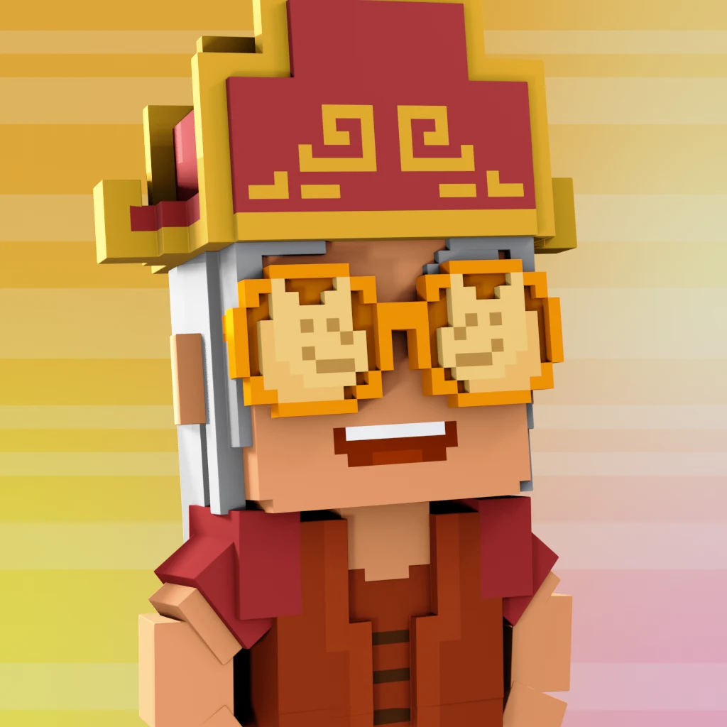 Pirate #5649 voxel render