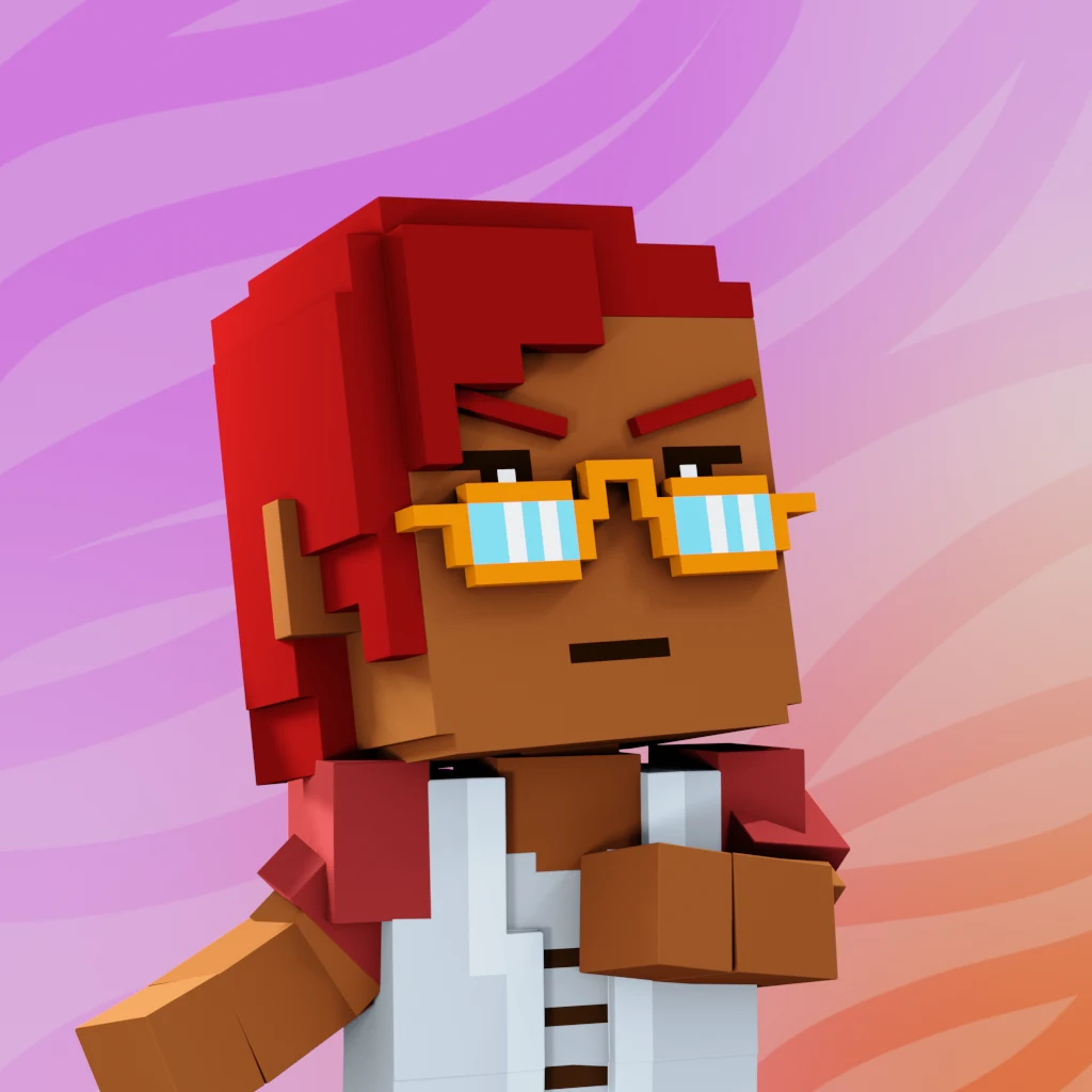 Pirate #5650 voxel render