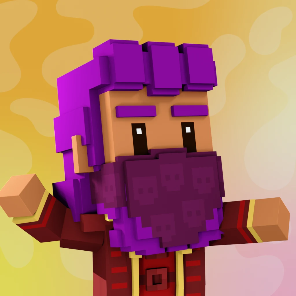 Pirate #5655 voxel render