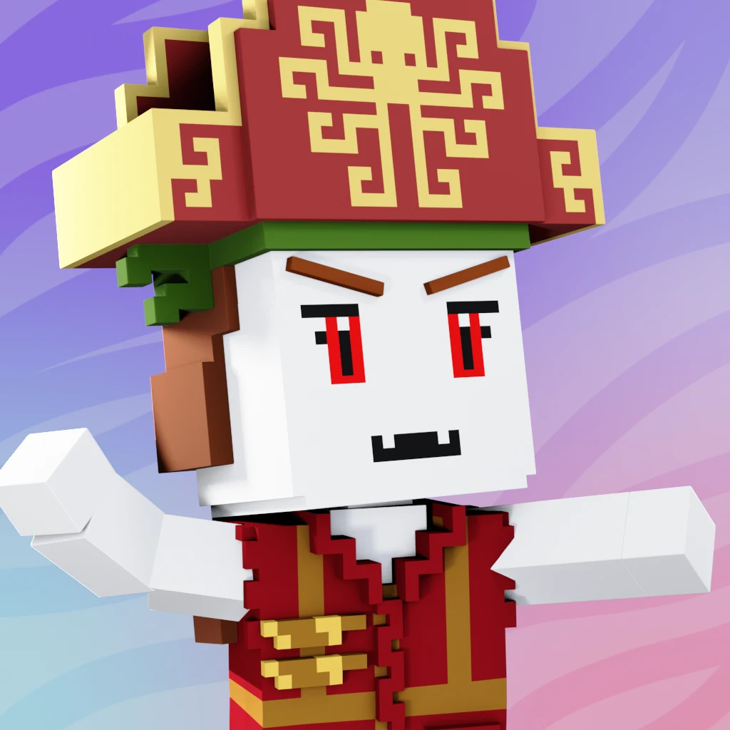 Pirate #5656 voxel render