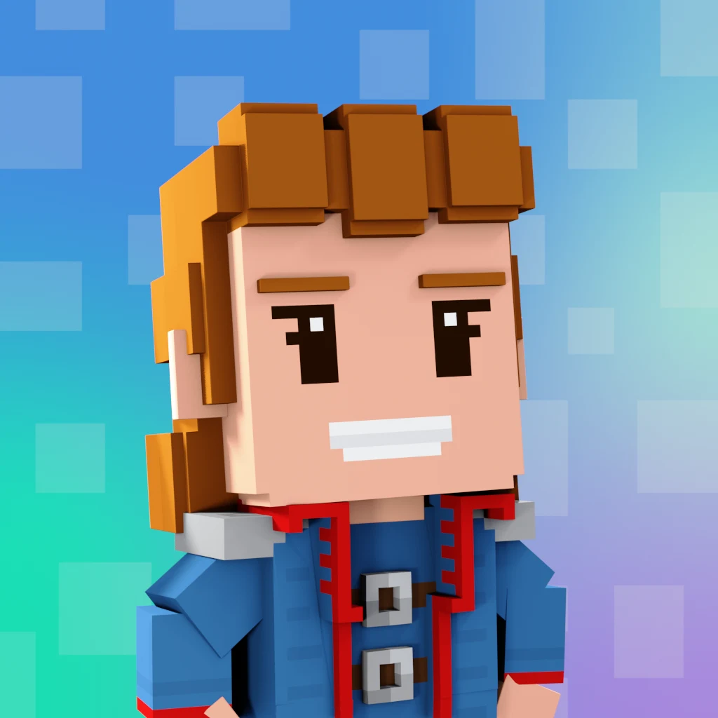 Pirate #5657 voxel render