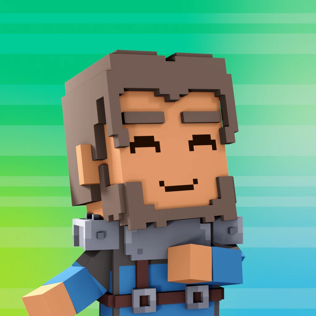 Pirate #5658 voxel render