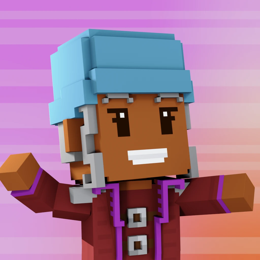 Pirate #5659 voxel render