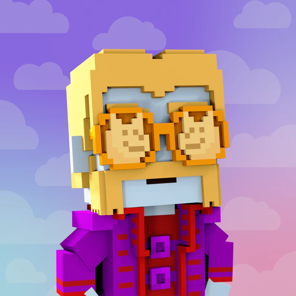 Pirate #5660 voxel render