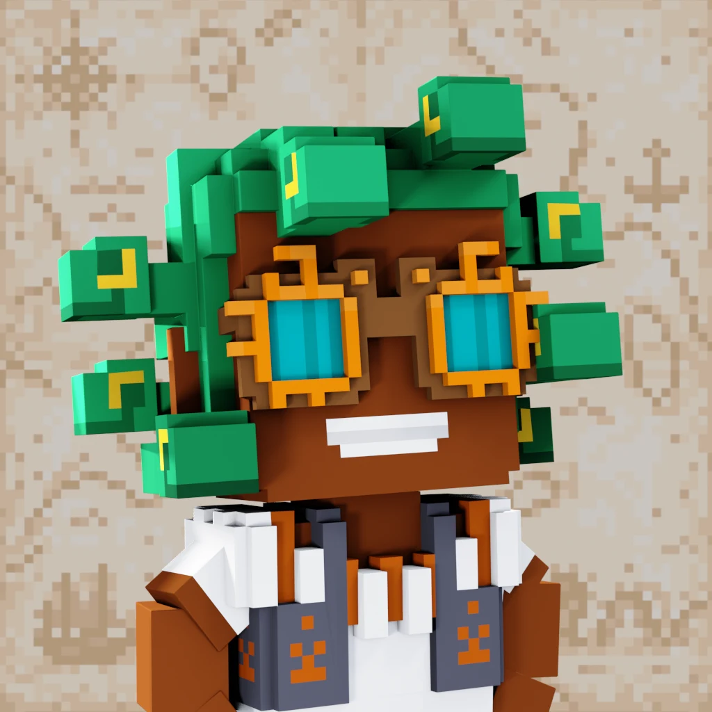 Pirate #5663 voxel render