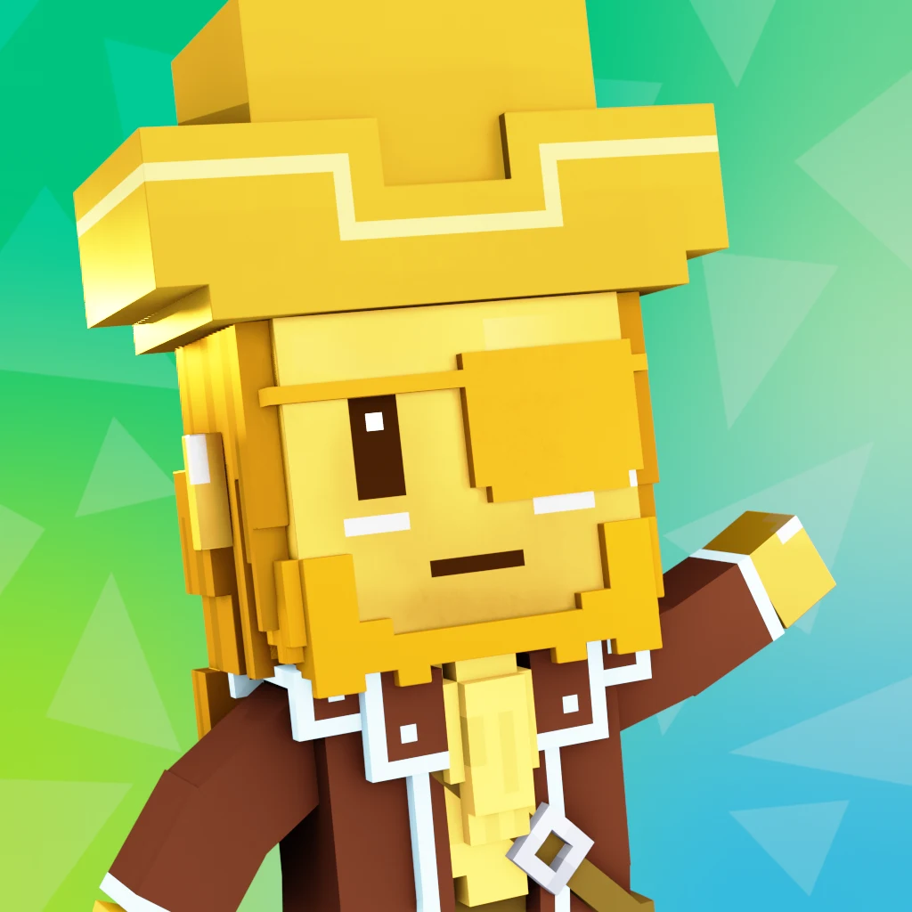 Pirate #5666 voxel render