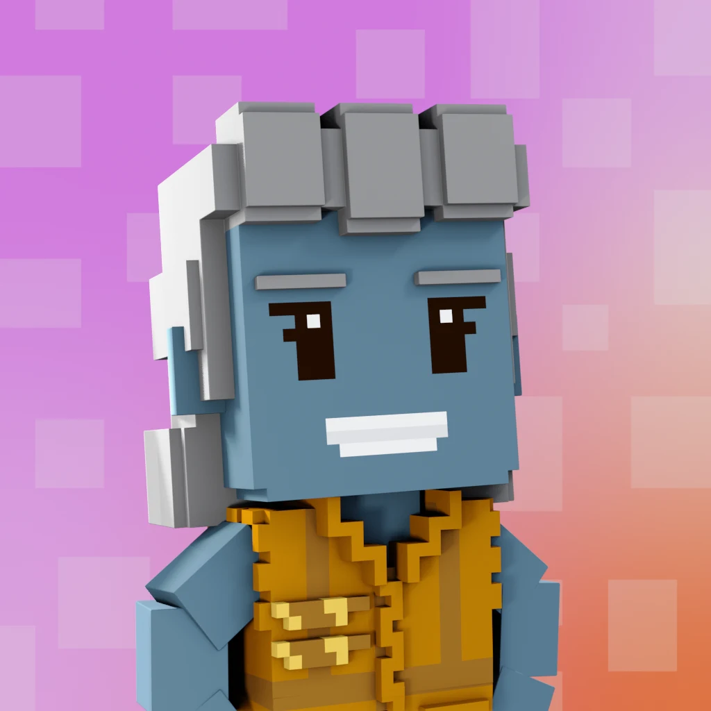 Pirate #5667 voxel render