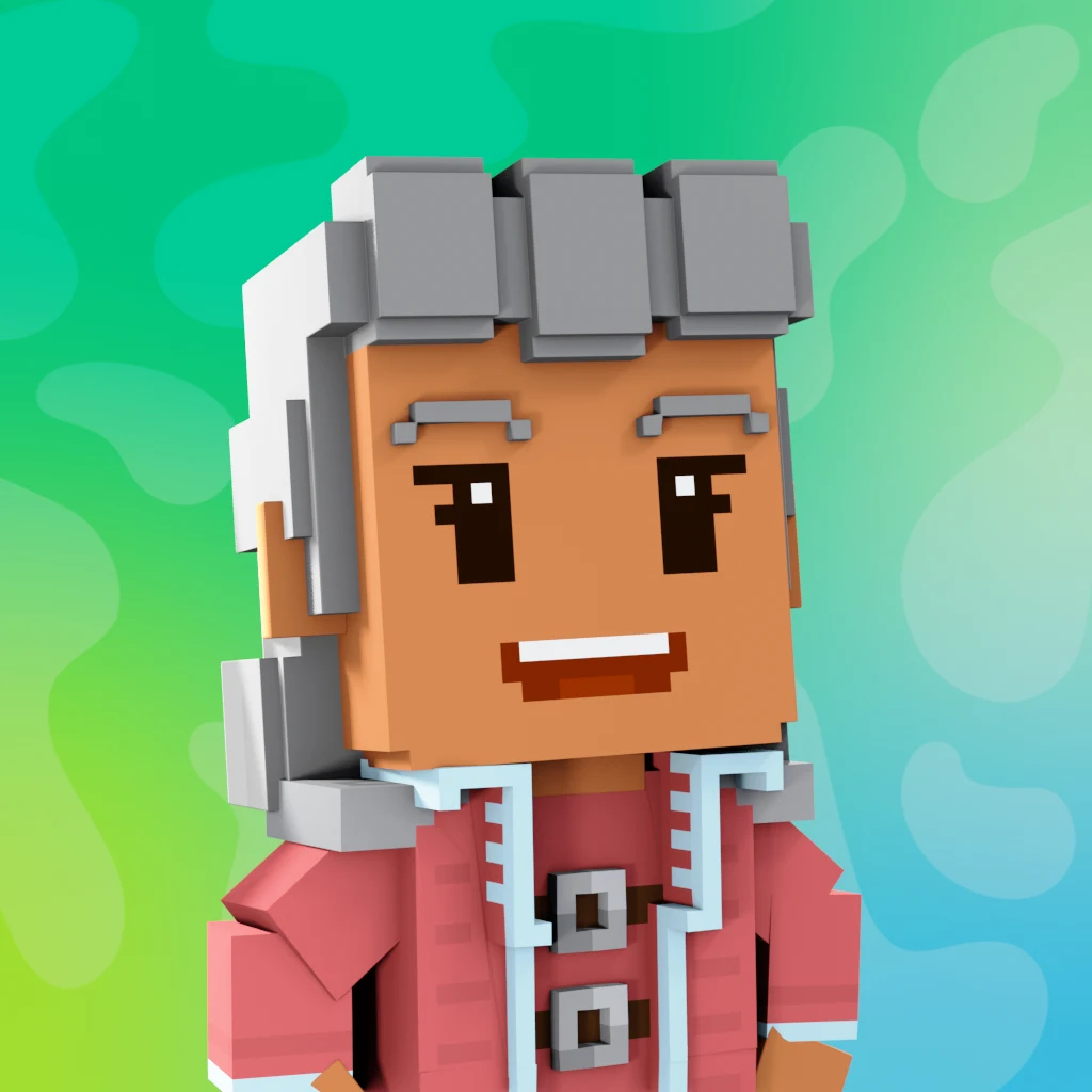 Pirate #5669 voxel render
