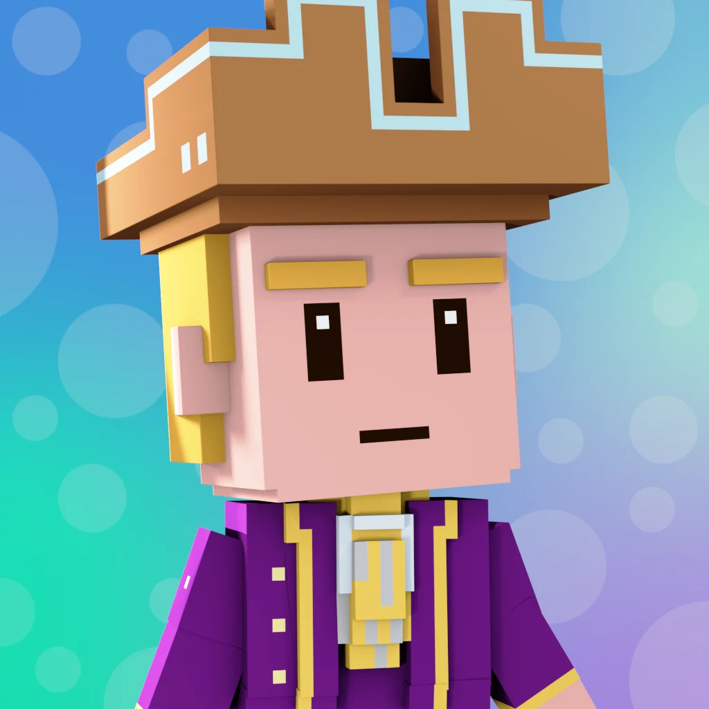 Pirate #5670 voxel render