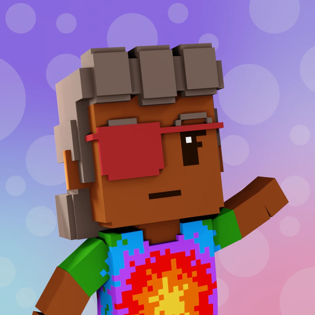 Pirate #5671 voxel render