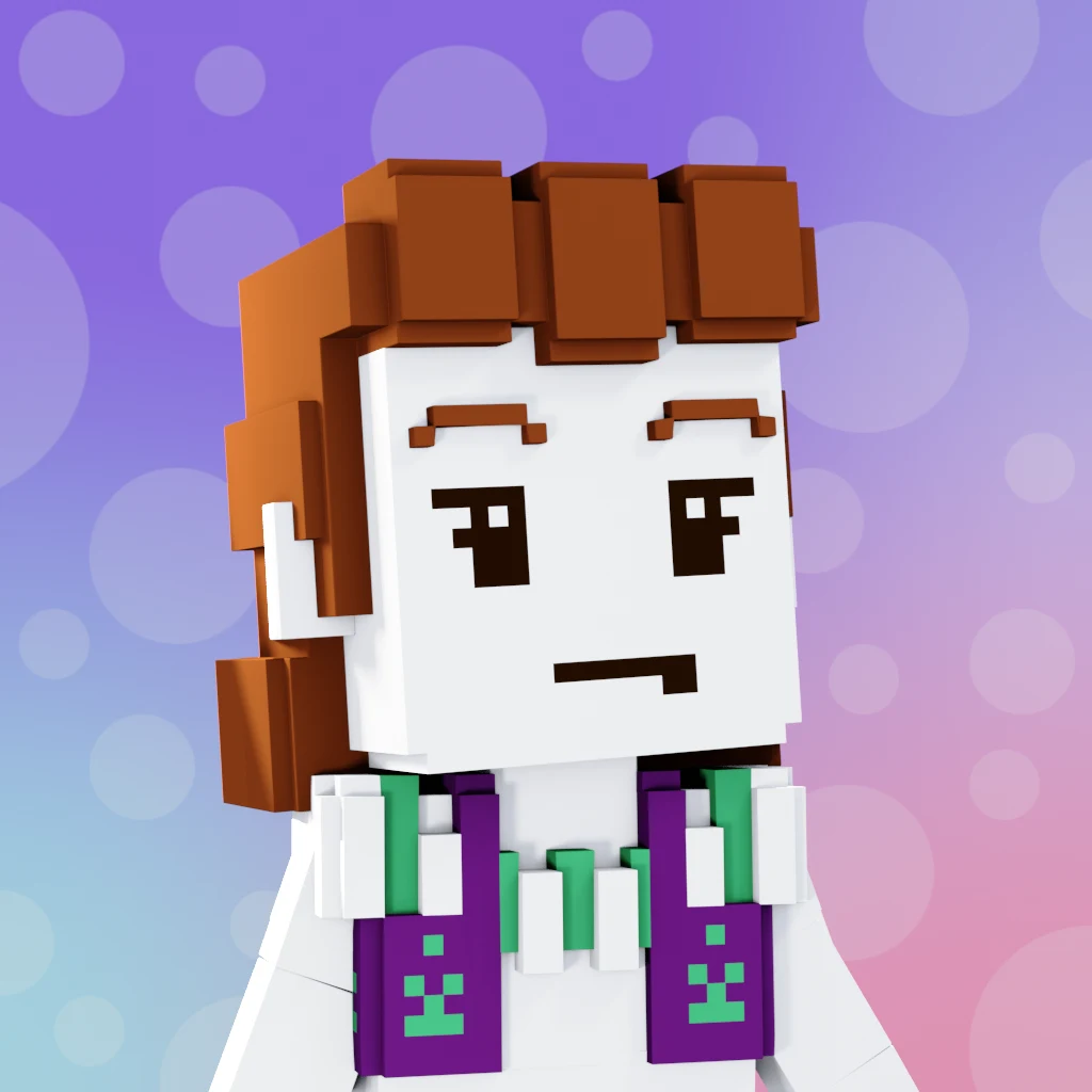 Pirate #5672 voxel render