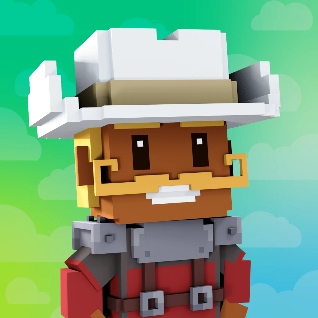 Pirate #5677 voxel render