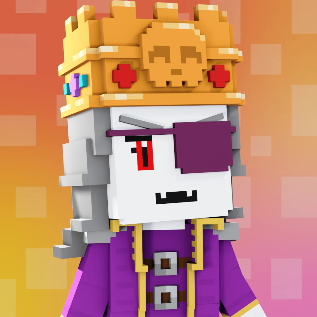 Pirate #5679 voxel render