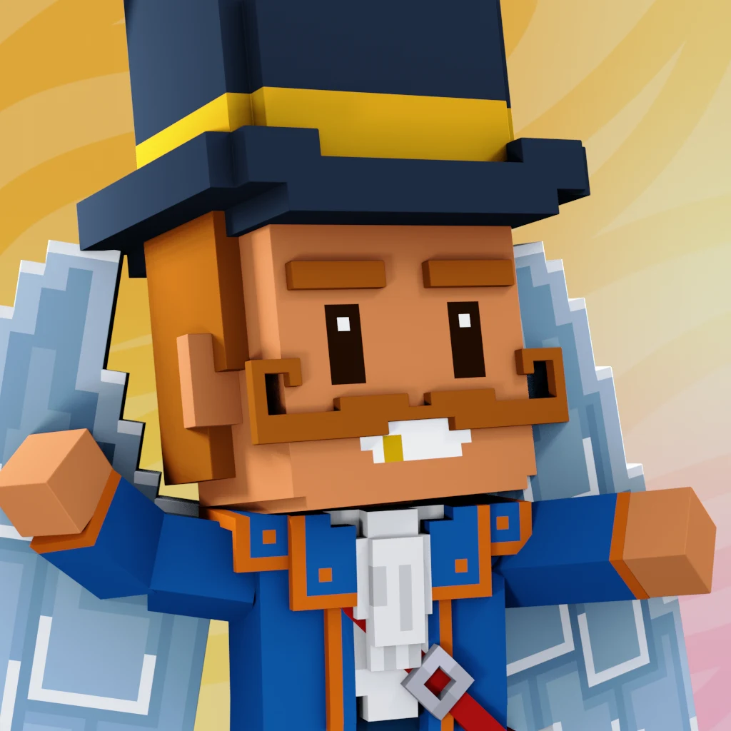 Pirate #5687 voxel render