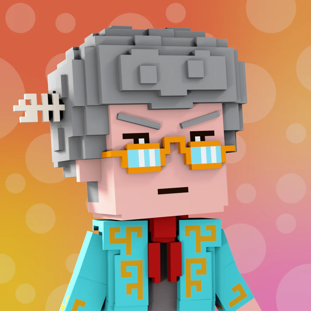 Pirate #5695 voxel render