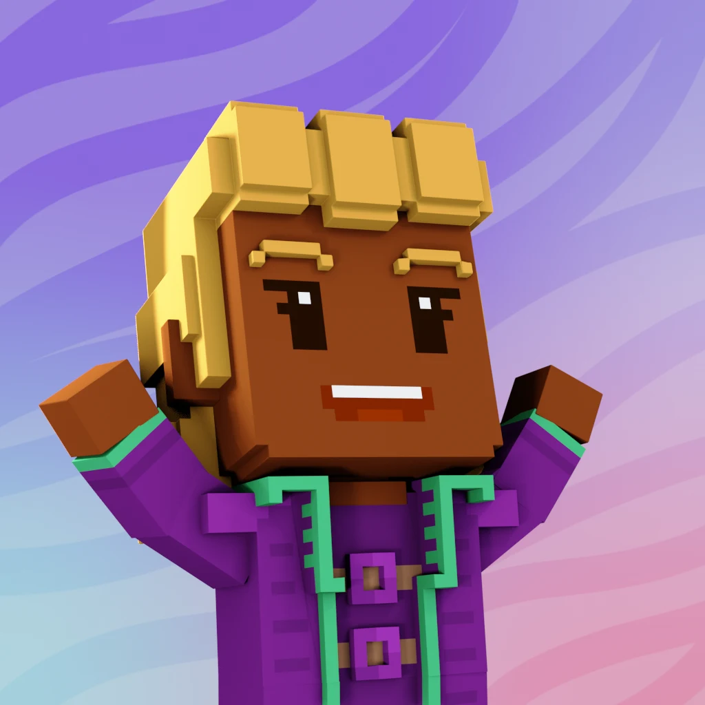 Pirate #5698 voxel render