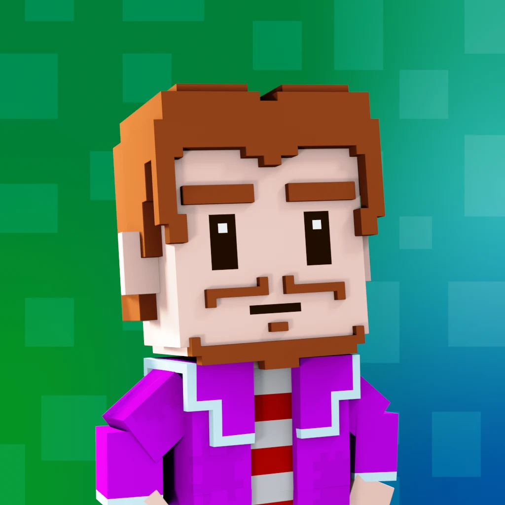 Pirate #5699 voxel render