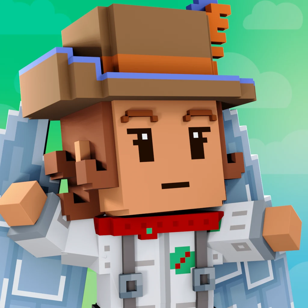 Pirate #5702 voxel render