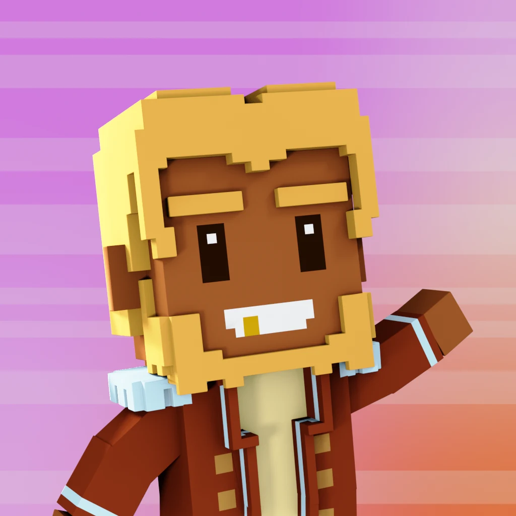 Pirate #5704 voxel render