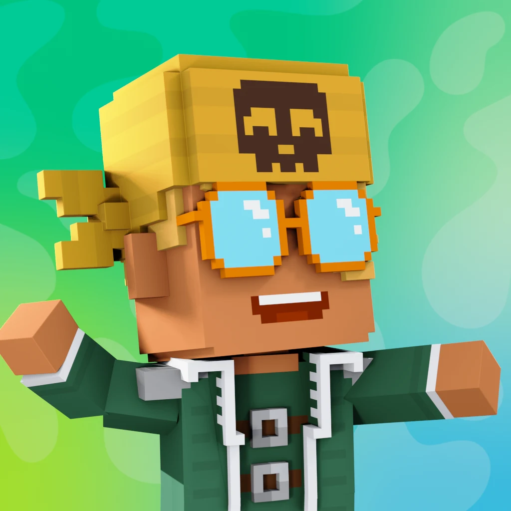 Pirate #5709 voxel render
