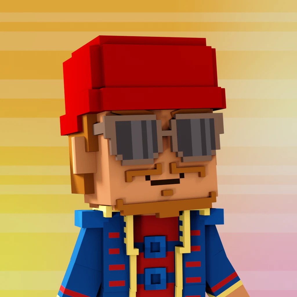 Pirate #5712 voxel render