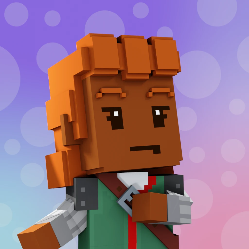 Pirate #5715 voxel render