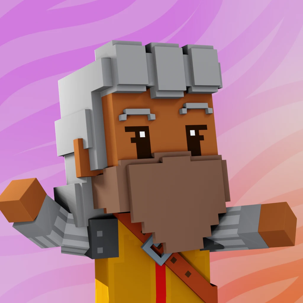 Pirate #5718 voxel render