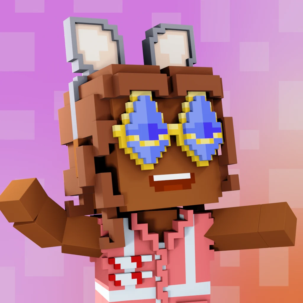 Pirate #572 voxel render
